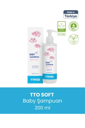 TTO Soft Baby Shampoo Sensitive Care ( Hair & Body Shampoo )